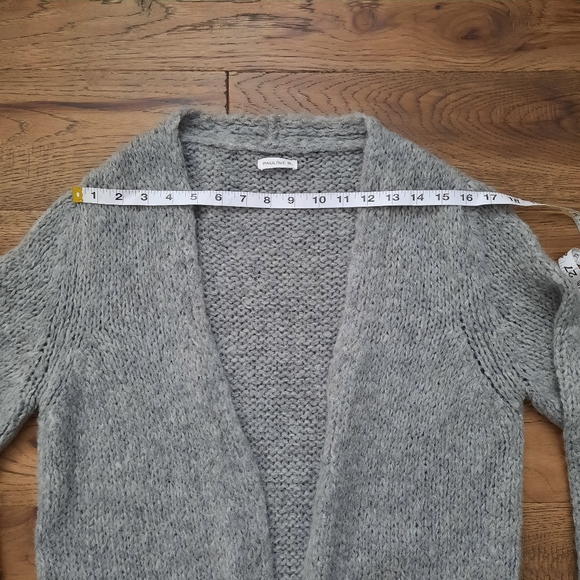 Mohair Blend Open Front Cardigan - Picture 12 of 16
